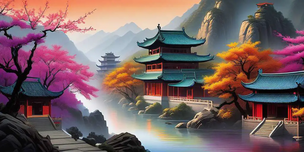 ¿Cuál es el significado de los colores en el arte chino?